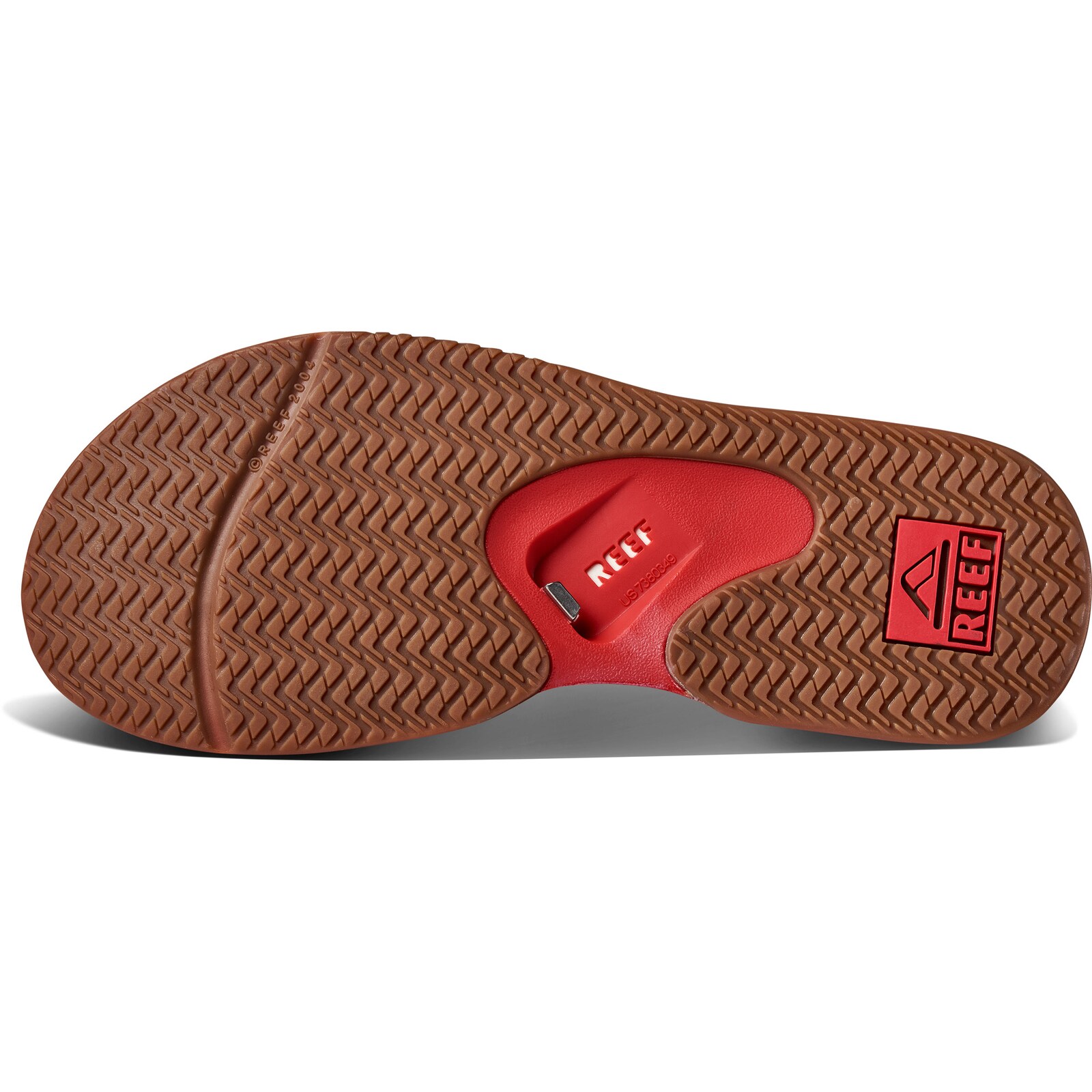 남성용 St. Louis Cardinals REEF Fanning 병따개 샌들 상세 이미지 5