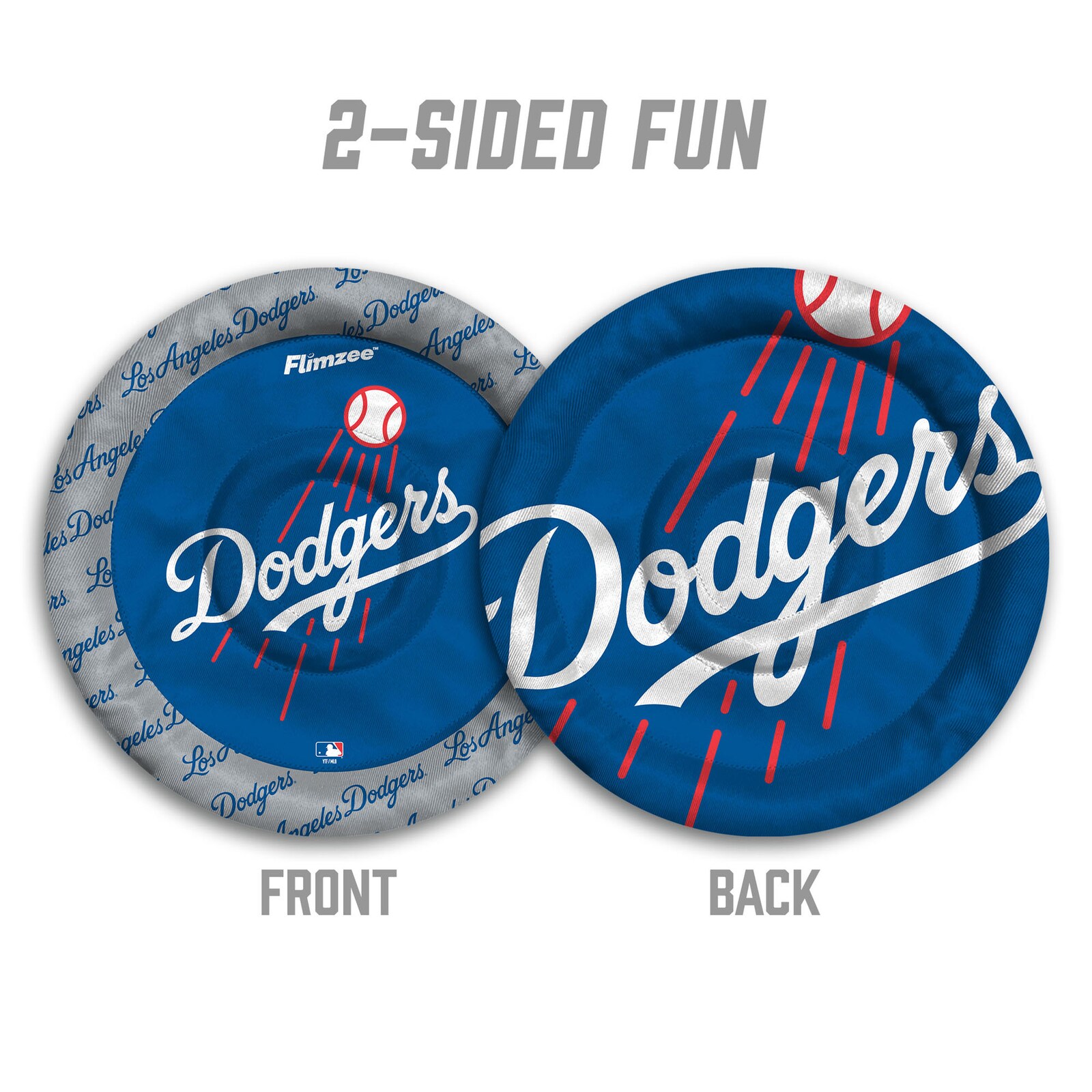 Los Angeles Dodgers IDNA Flimzee 빈백 플라잉 디스크 상세 이미지 3
