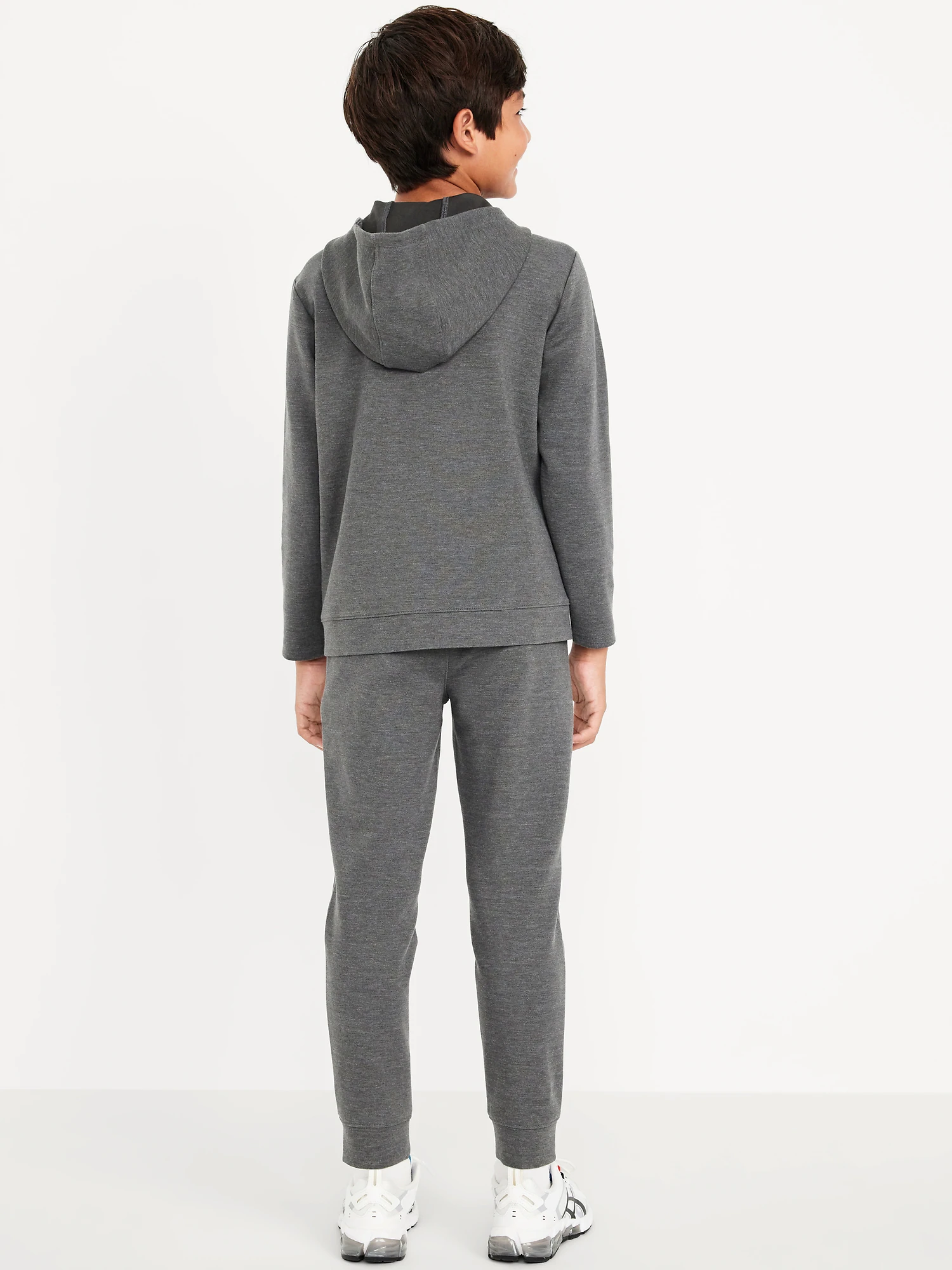 Dynamic Fleece Full-Zip Hoodie and Joggers Set for Boys 상세 이미지 2