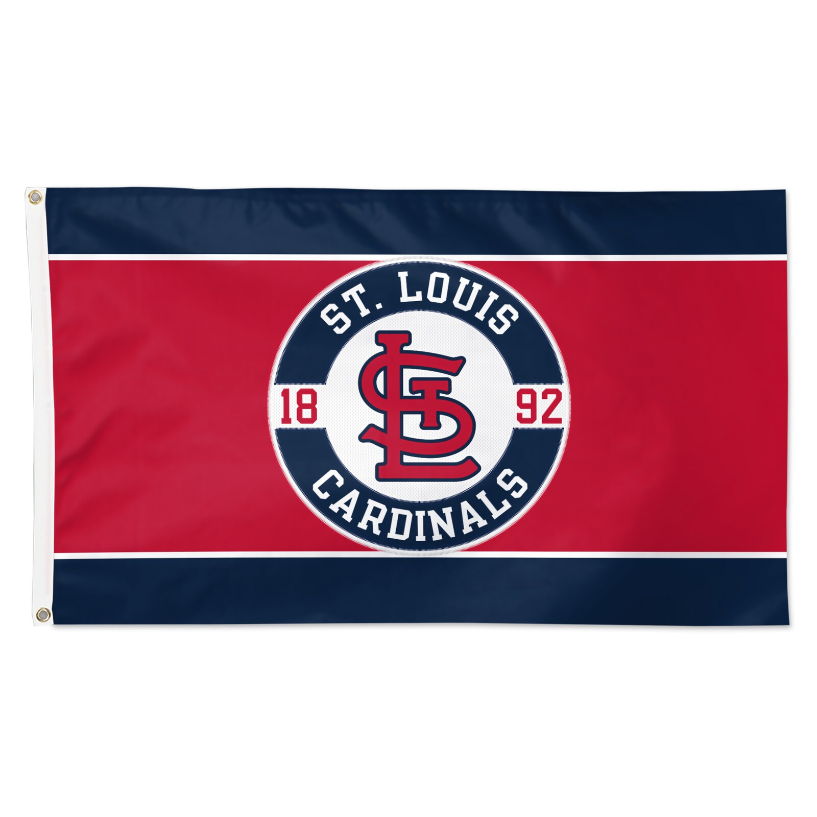 St. Louis Cardinals WinCraft 3피트 x 5피트 아플리케 깃발 상세 이미지 2