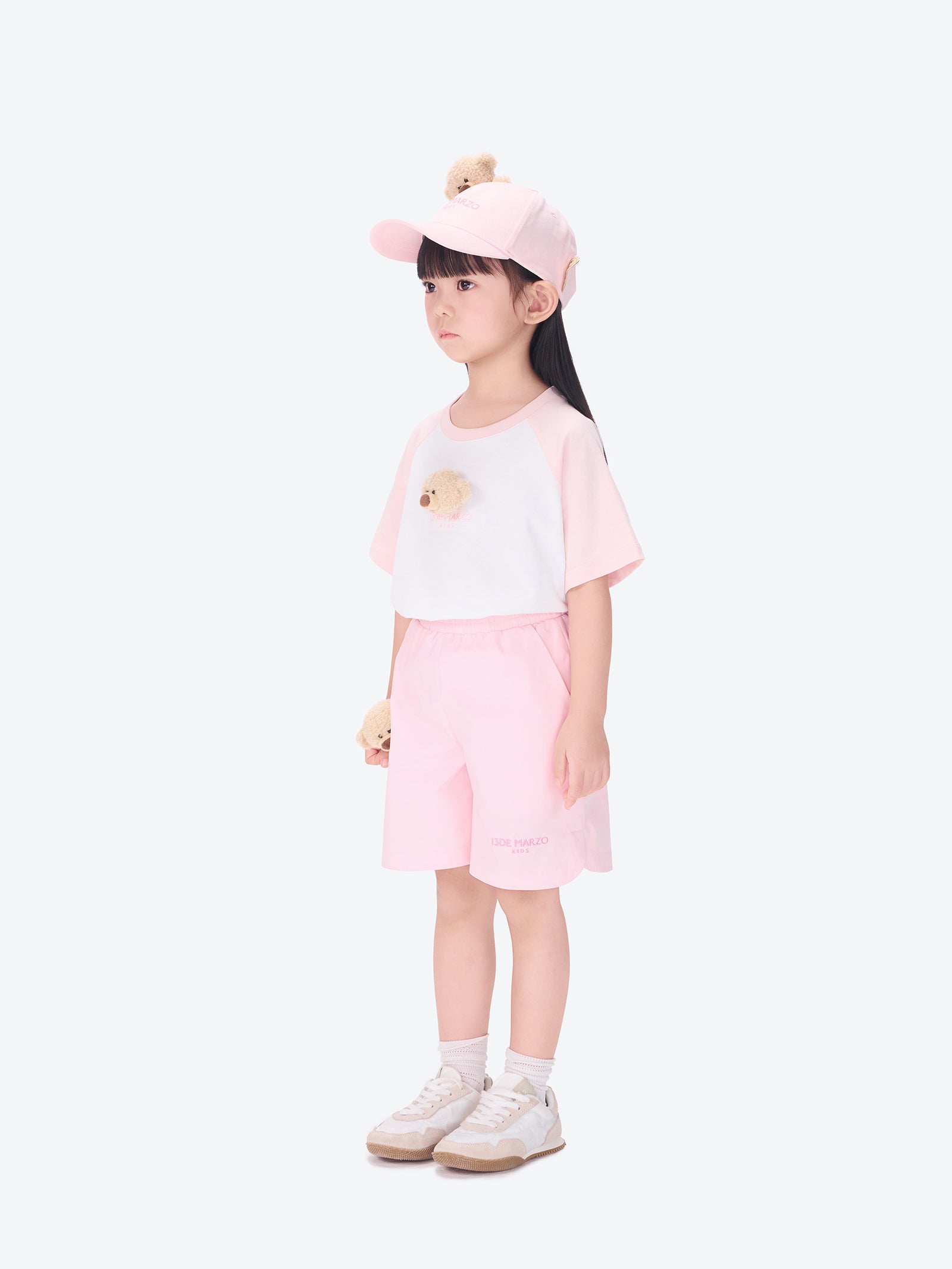 베이비베어 베이스볼 캡 핑크 상세 이미지 3