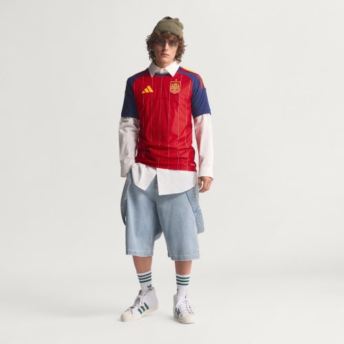Spain 26 Home Authentic Jersey 상세 이미지 11
