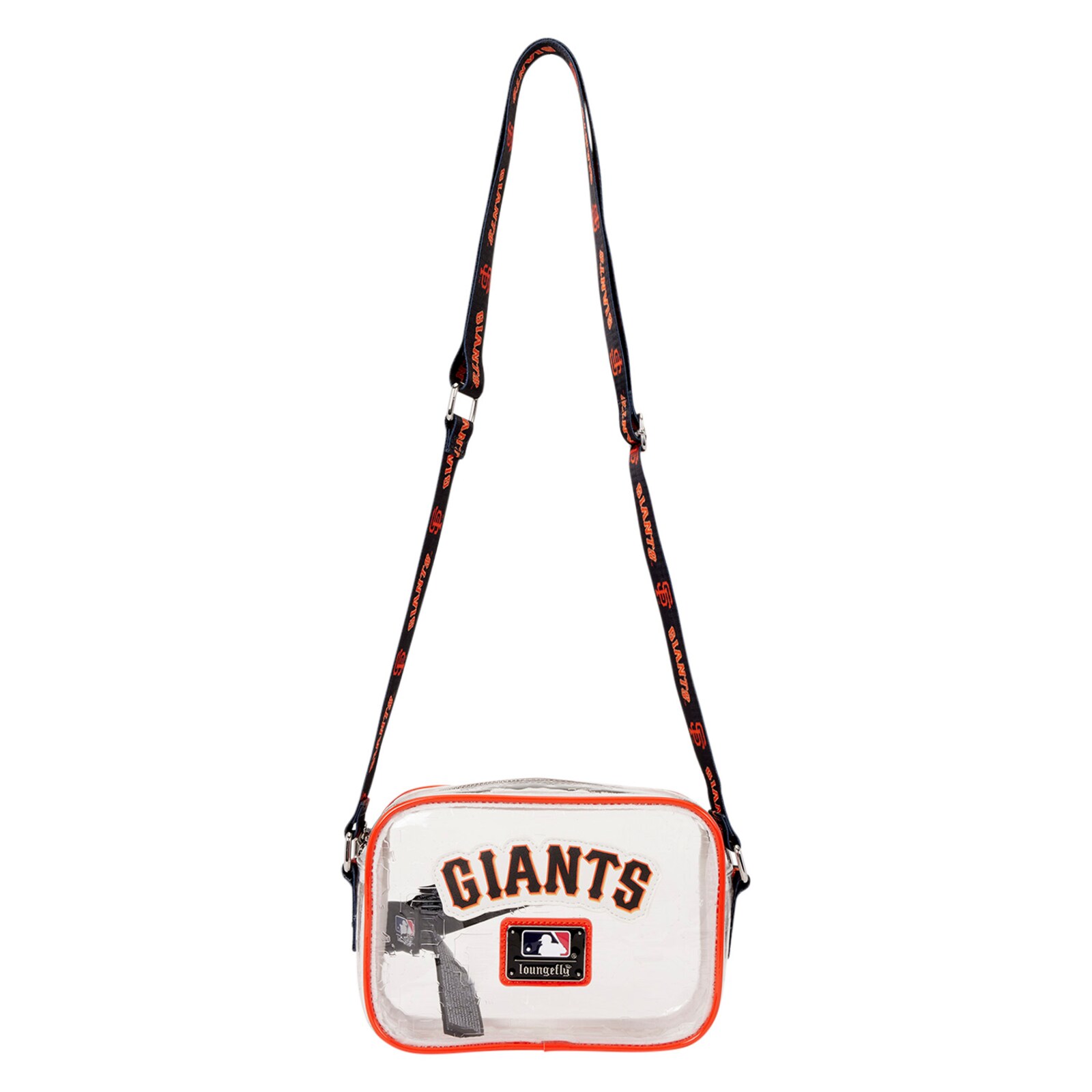 San Francisco Giants Loungefly 투명 올오버 로고 크로스백 상세 이미지 5