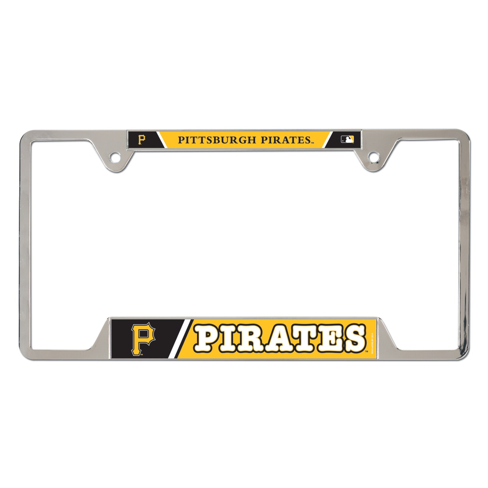 Pittsburgh Pirates WinCraft 메탈 번호판 프레임