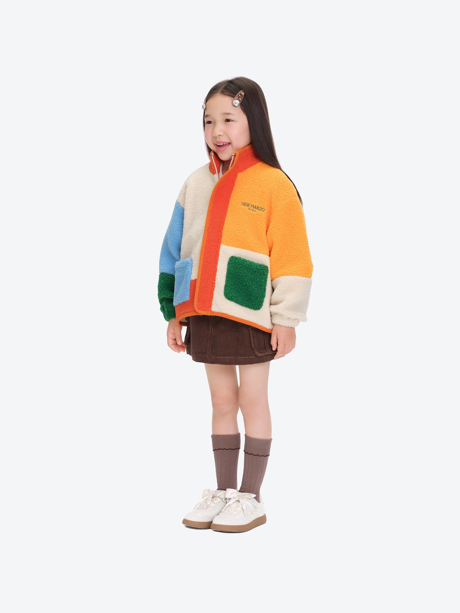 BabyBear 패치워크 셔링 재킷 상세 이미지 3