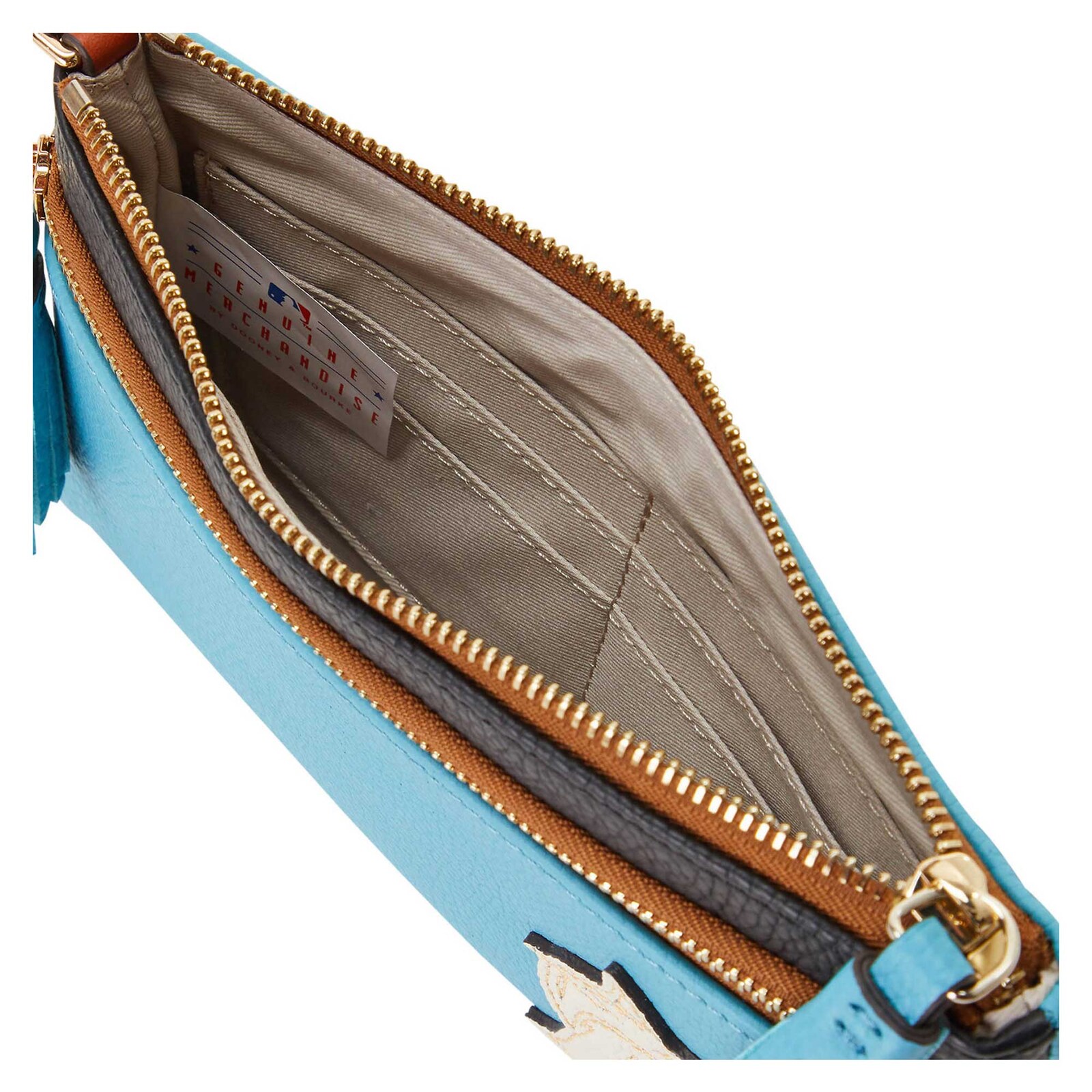 마이애미 말린스 Dooney & Bourke Infield Double-Zip 손목지갑 상세 이미지 3
