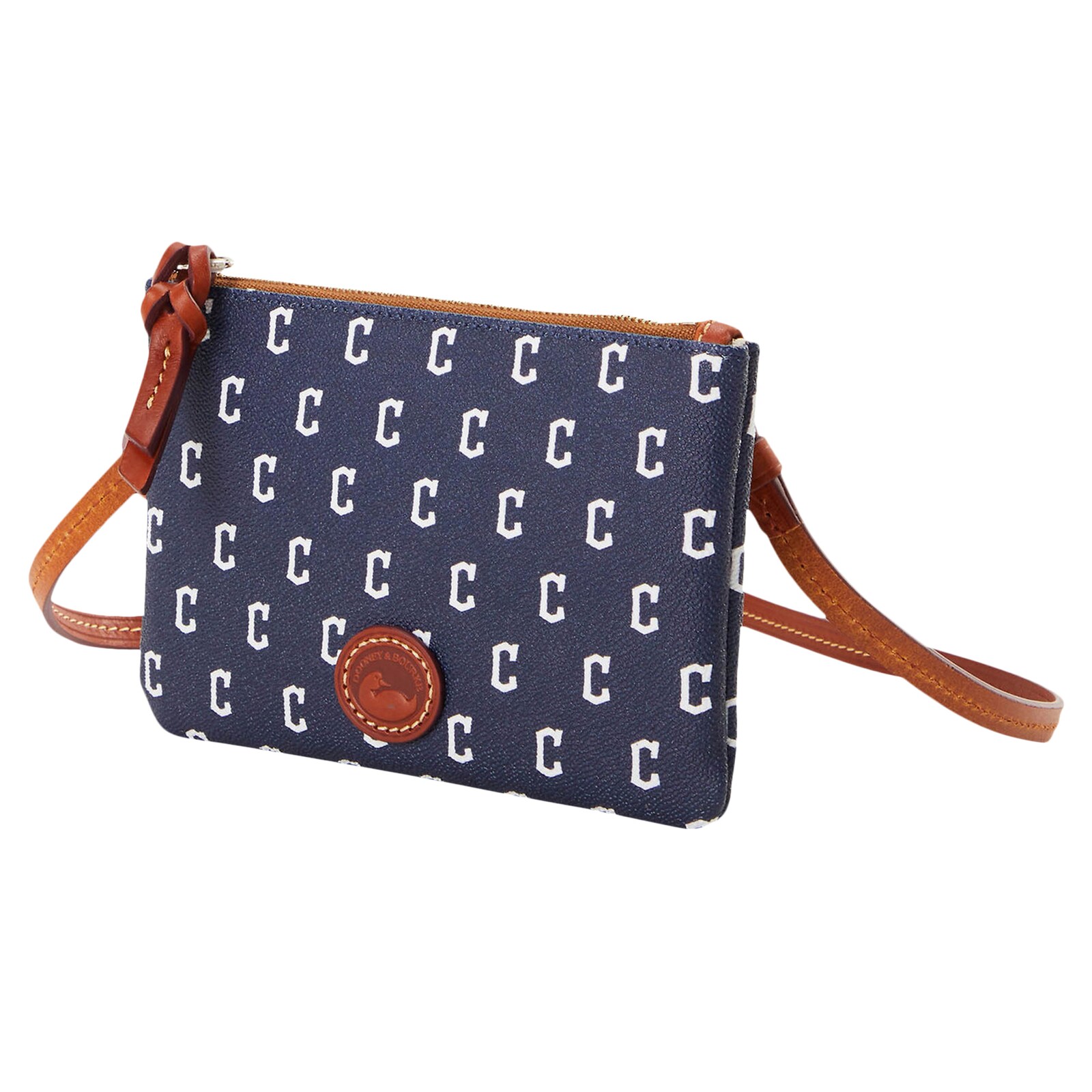 Cleveland Guardians Dooney & Bourke Top Zip 크로스바디 백 상세 이미지 3