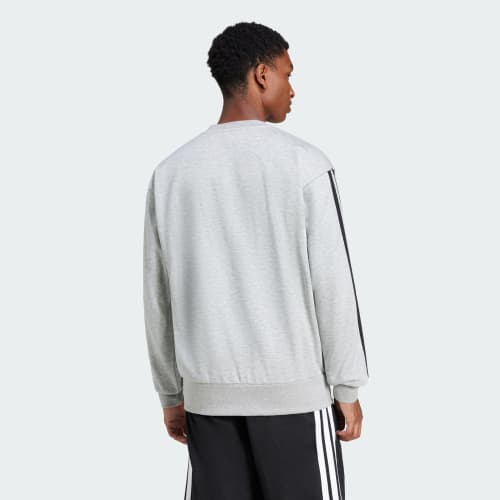 Essentials 3-Stripes Fleece Sweatshirt 상세 이미지 2