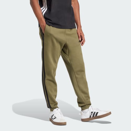 Essentials 3-Stripes Fleece Pants 상세 이미지 3