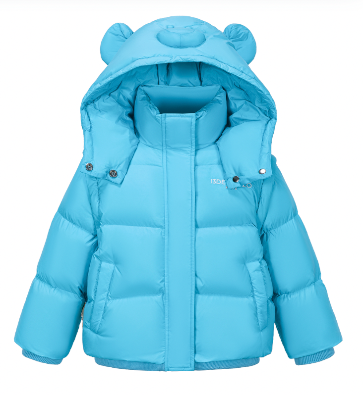 BabyBear 탈부착 다운 재킷 블루 상세 이미지 8
