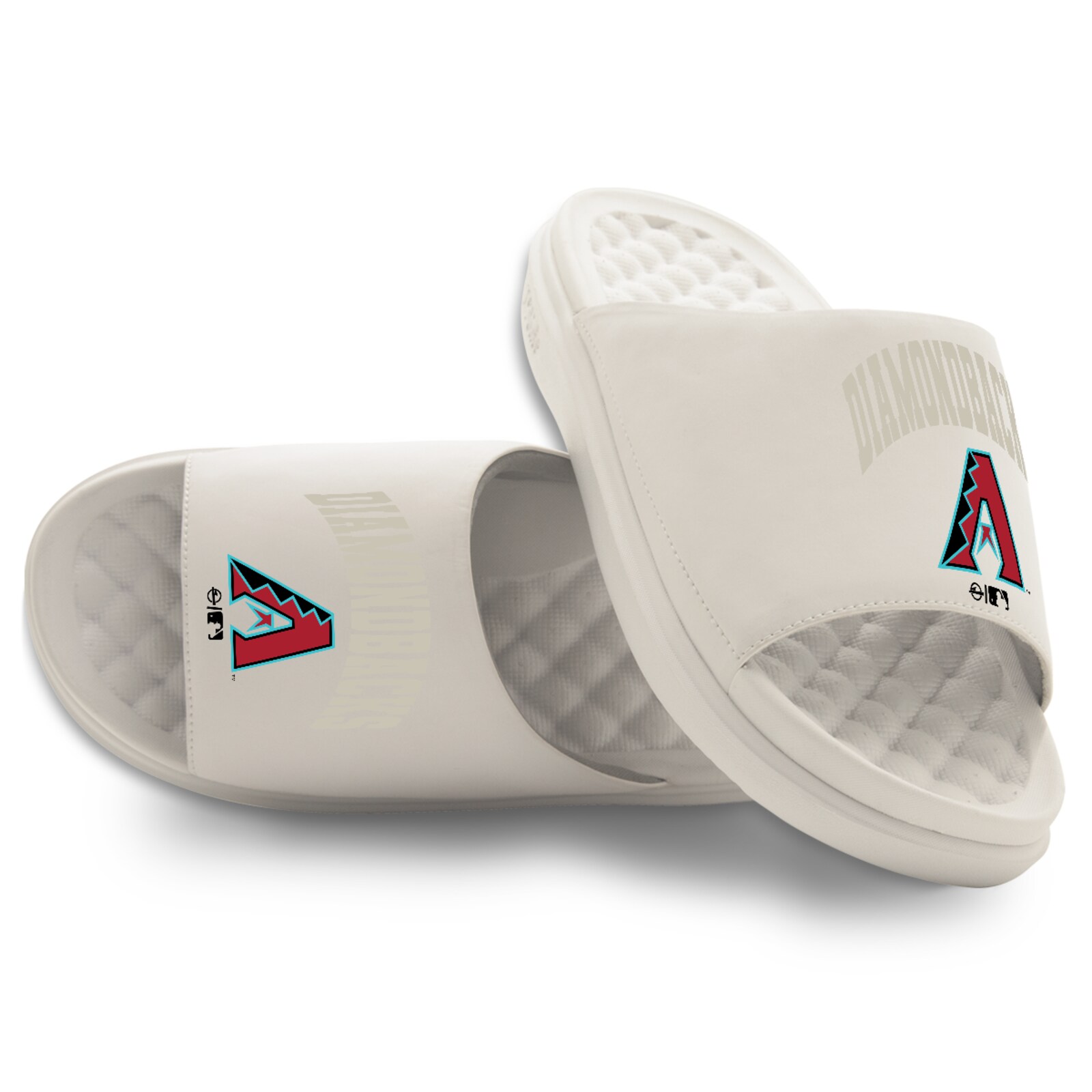 남녀공용 Arizona Diamondbacks ISlide 크림 Tonal Pop Motive 슬라이드 샌들