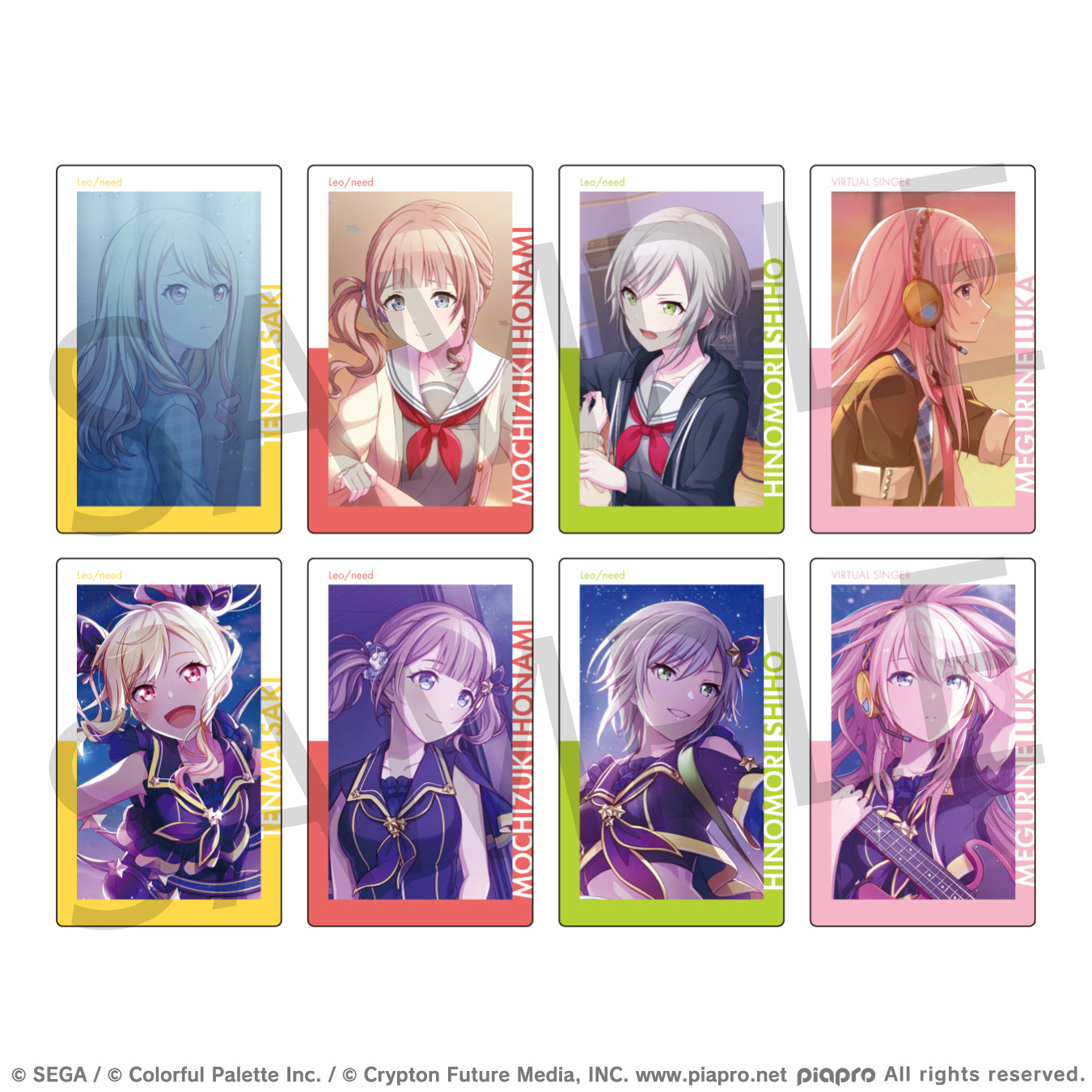(1BOX=10)(상품 - 카드) Hatsune Miku: Colorful Stage! ePick 카드 시리즈 Vol.1 A 상세 이미지 2