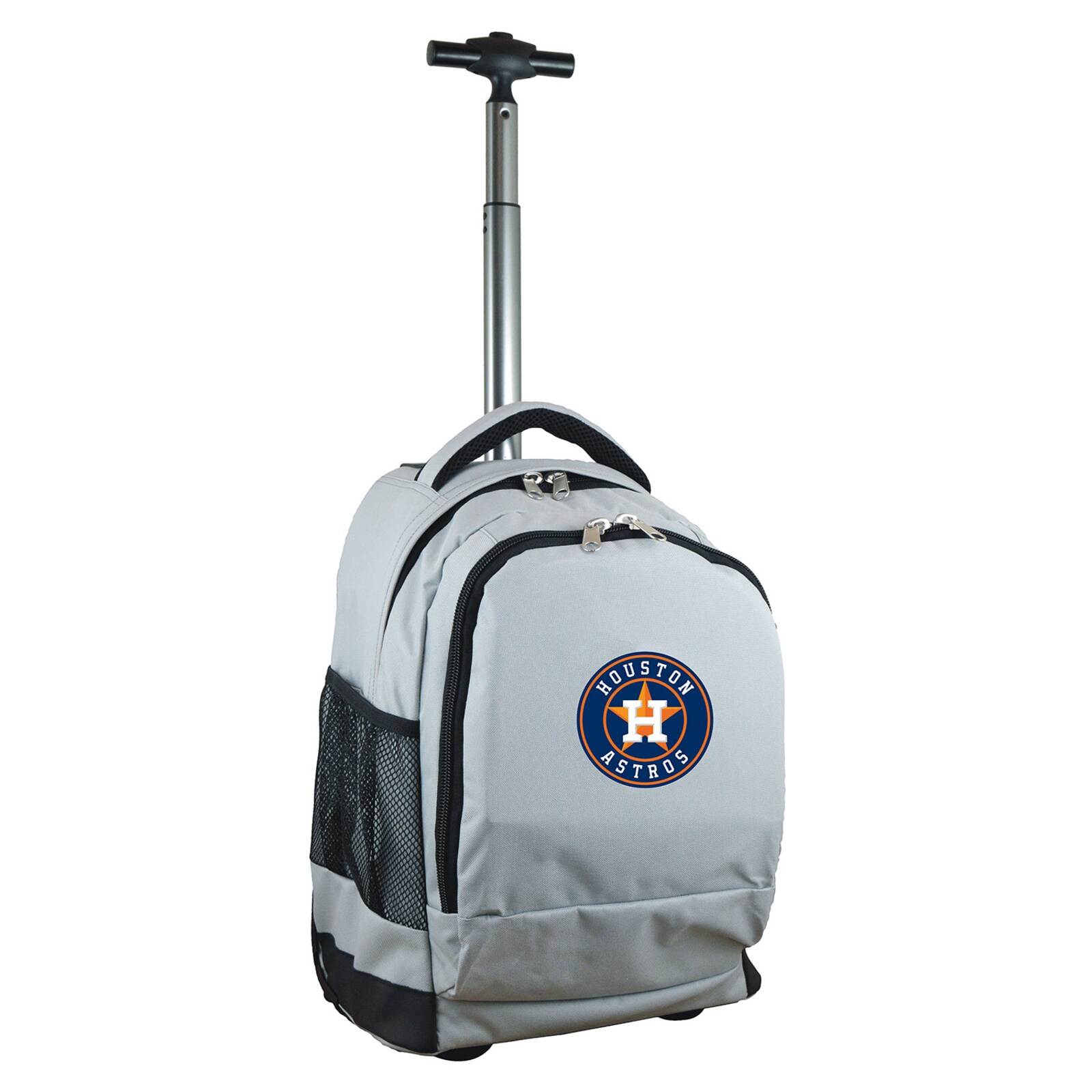Houston Astros 그레이 19인치 프리미엄 휠드 백팩 상세 이미지 2