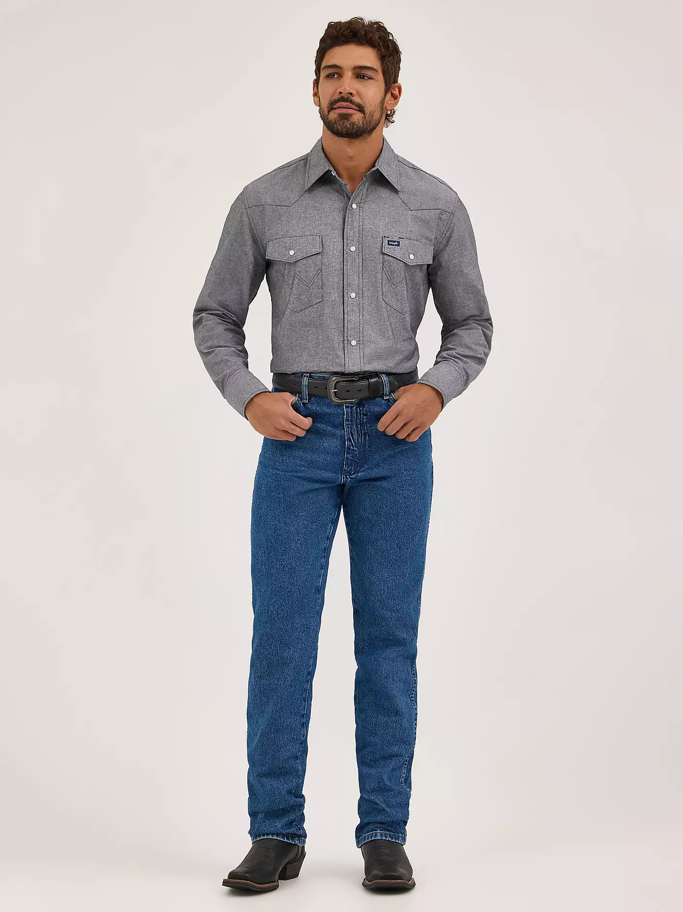 Cowboy Cut® 스톤워시드 슬림핏 진